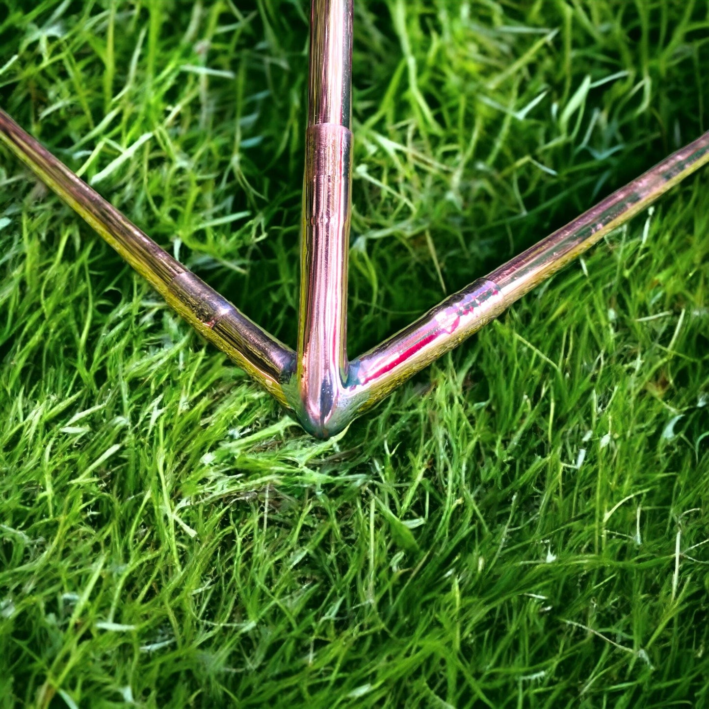 Copper Lite Duty Giza Meditation Pyramid 7 Feet Base with 5 corner connectors and 8 main pipes