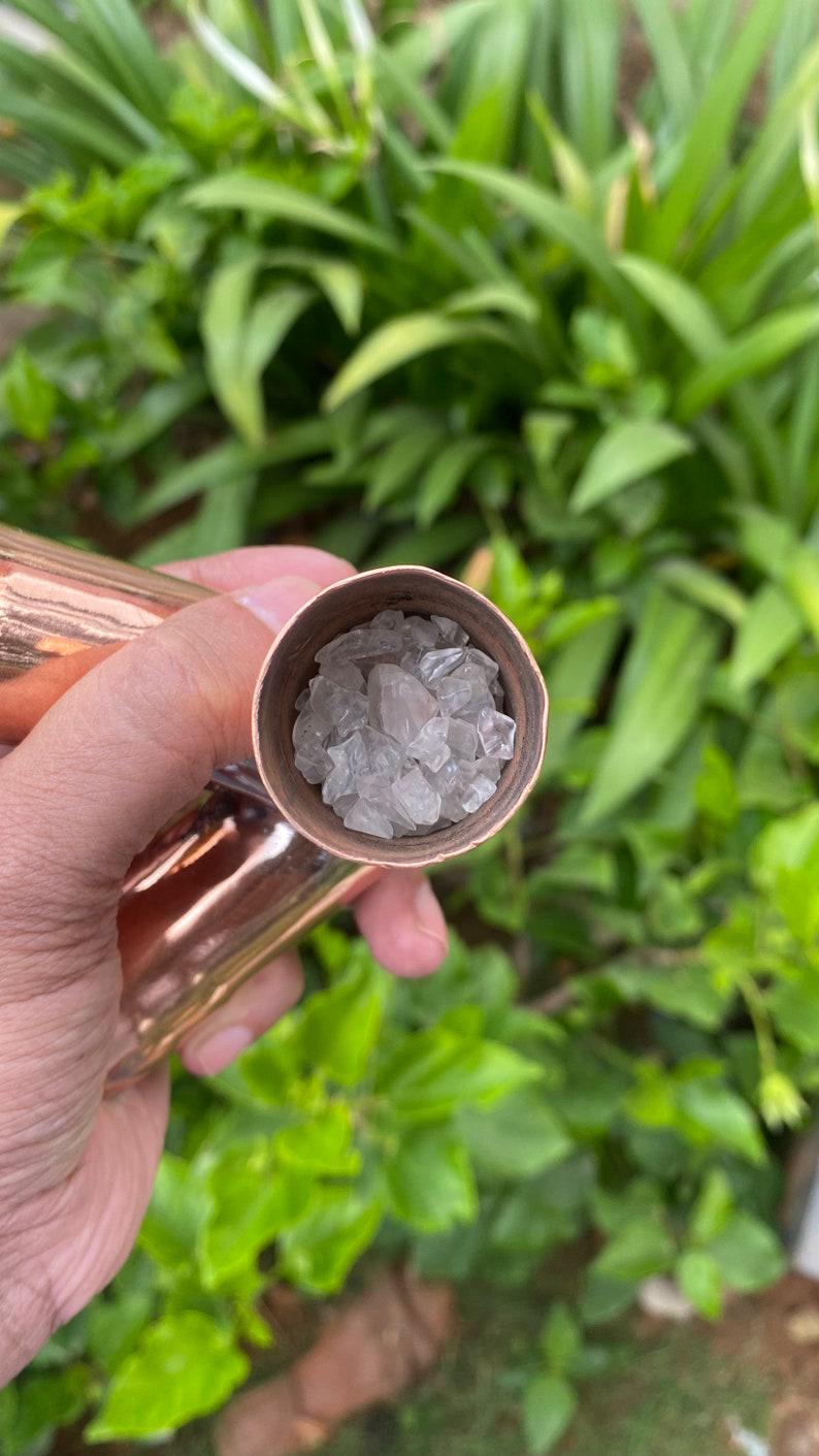Russian 22 MM Copper Meditation pyramid Kit Without copper main pipes with Crystal filling Optional HPC070