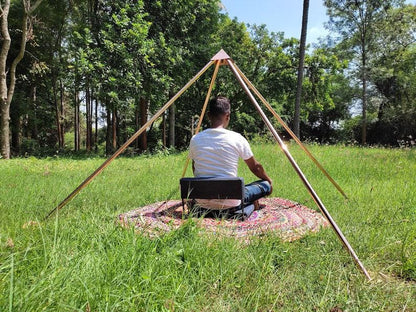Copper heavy Duty Giza Meditation Pyramid 5 Feet Base Portable Version